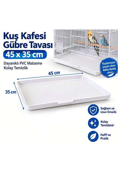 MİNES KUŞ KAFESİ TABAN ÇEKMECESİ- GÜBRE TAVASI 1 ADET