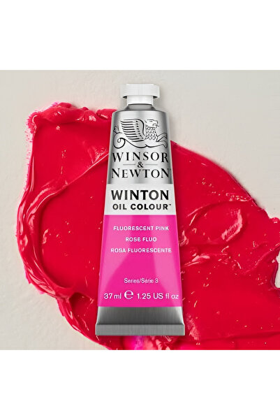 Winsor Newton W&N Winsor&Newton Yağlı Boya 37ml FLUORESCENT PINK (NEON PEMBE)...