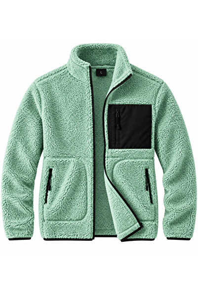 S&T Company Pelüş Ceket Unisex - Sıcacık Tutan Yün Kumaş