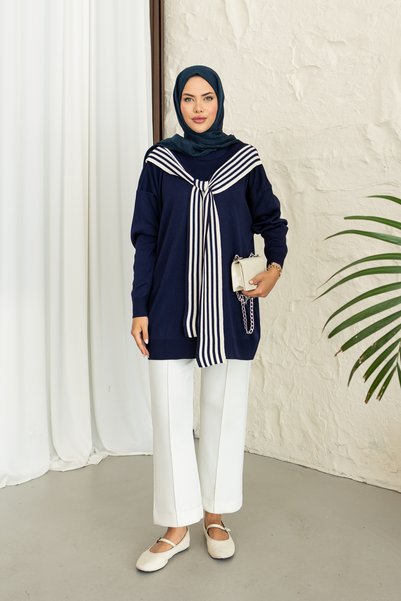 NEW DAĞ Knitwear Mercerized Tunic
