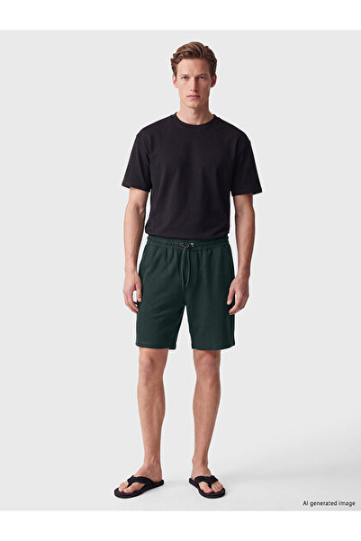 LC Waikiki Peak New Season Green Regular Fit Men's Shorts