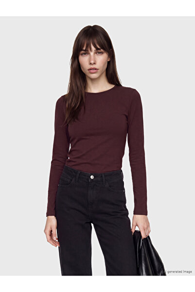 LC Waikiki Two Mt Shop Quality Lcw Everyday Plum Combed Cotton Plain Narrow &...