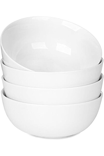 GENERAL WishDeco Cereal Bowls Set of 4, Ceramic Soup Bowls 600 ml / 20 oz