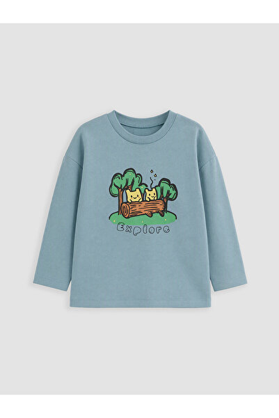 LC Waikiki Two Mt Shop Quality Oil Printed Standard & Regular Long Sleeve Boy...