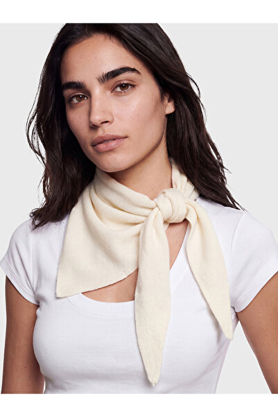 LC Waikiki Vizyon New Season Ecru Basic Women's Knitwear Scarf