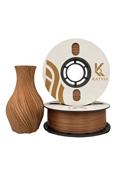 Katvia PLA Filament 1.75mm 1kg Kahverengi