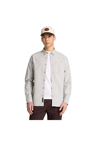 Timberland Lake Warner Solid Oxford Shirt Men's Shirt