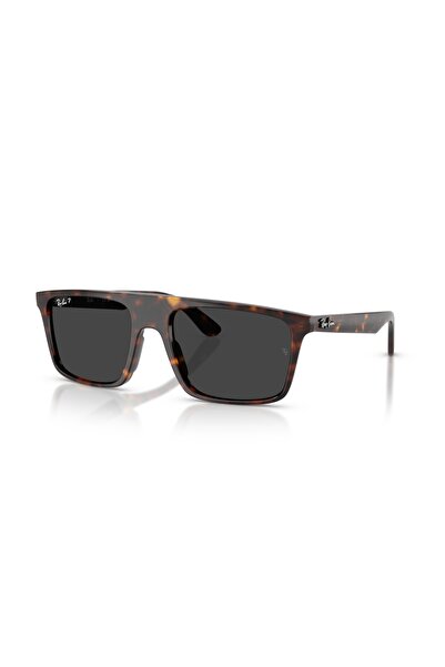 Ray-Ban RB2222F 902/48 57mm Polished Havana Black Polarized Sunglasses