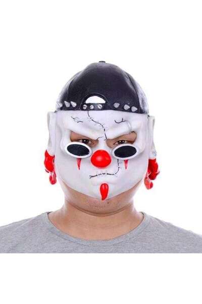 Generic Brand White Mask with Latex Hat and Glasses