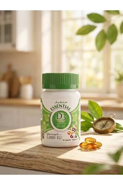 ESSENTİAL D-3 5000 IU 60 Caps
