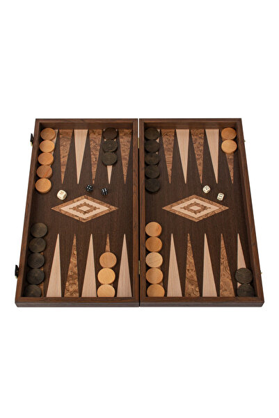 Manopoulos Set de table mediu Wenge Nuc Burl Stejar 38x20