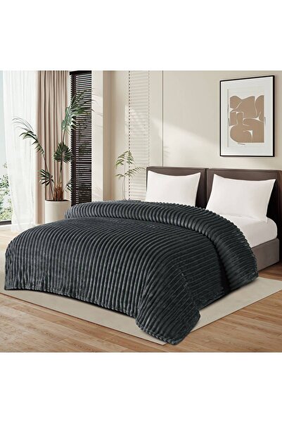 mingle Nefren Fur Blanket Light Double-Sided - Weight 1.5 kg - Size 200X220 cm