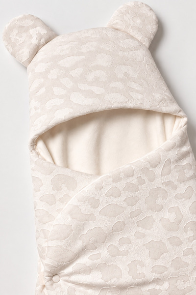 Bebitof 0-12 Months Inner Fiber Filled Outer Baby Swaddle & Blanket Winter Sleeping Bag