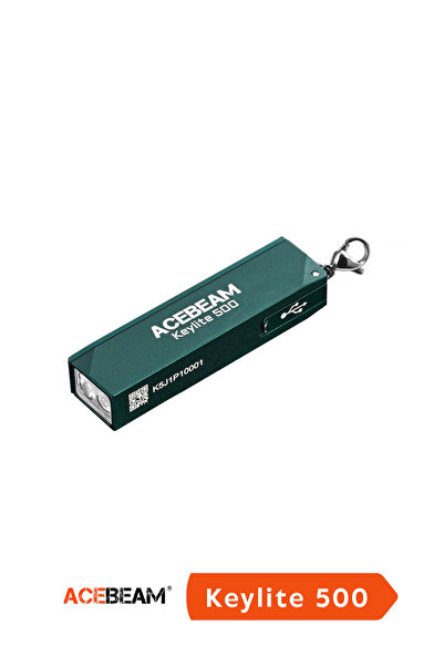 ACEBEAM Keylite 500 500 Lümen USB-C Şarjlı Anahtarlık Feneri