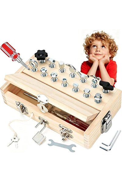 MASROO Busy Board Toys for 3 4 5 Year Olds Boy Birthday Gifts, Montessori Toy...