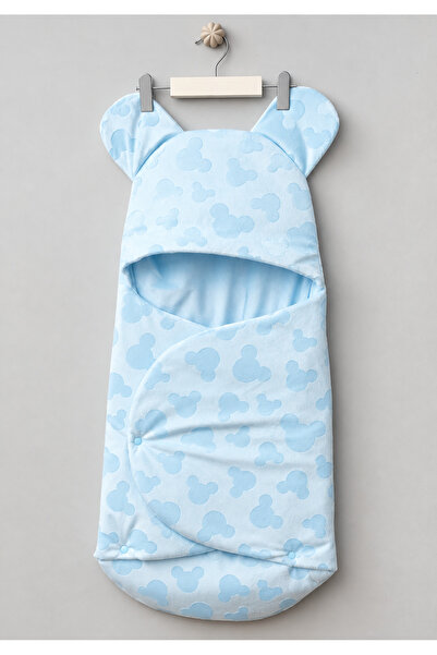 Bebitof 0-12 Months Inner Fiber Filled Outer Baby Swaddle & Blanket Winter Sl...