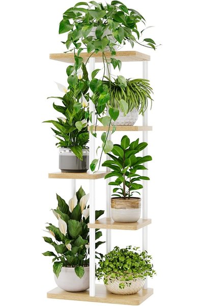 GENERAL Indoor Plant Stand,Metal Plant Shelf for Multiple Plants,Multi Layer ...