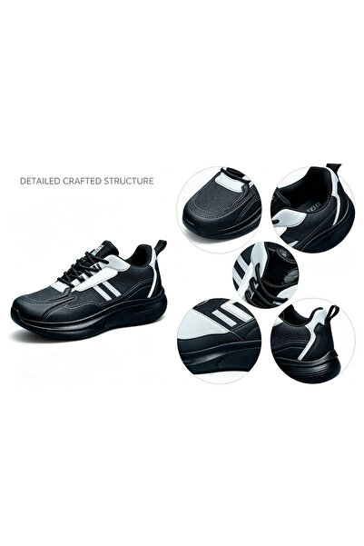 hanyue Men's Mesh Casual Sports Shoes, Lightweight, Thick-Soled, Shock-Absorb...