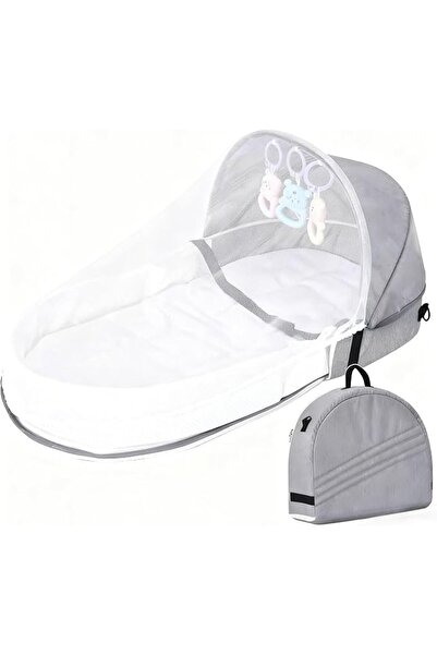 GENERAL Mesh Baby Crib Bed Foldable Baby Travel Bed Breathable and Washable f...