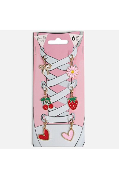 OEM Decoratiuni Suspendabile pentru Sireturi Charms cu Modele - 6buc