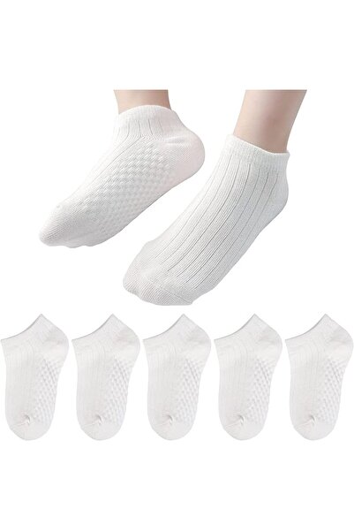 GENERAL 5 Pairs Toddler Socks for Boys and Girls, Non Slip Baby Socks, Boys G...