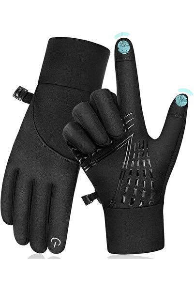 Generic TONGLUO 1 Pair Winter Gloves, Keep Warm Touch Screen Gloves Windproof...