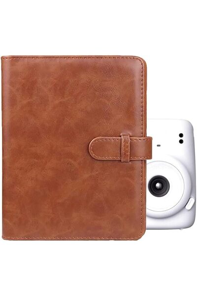 GENERAL 256 Pockets Small Photo Album - Waterproof PU Leather Large Capacity ...