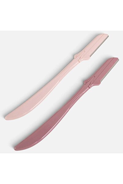 OEM Set Aparate de Ras Roz Nude pentru Sprancene 14cm - 2buc