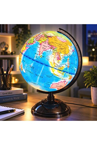 OEM Glob Pamantesc cu Lumina & USB - 20cm