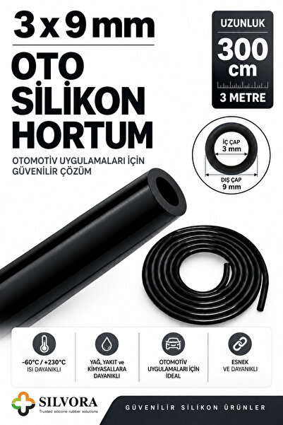 Silvora Trusted silicone rubber solutions Silikon Oto Vakum ve Basınç Hortumu...
