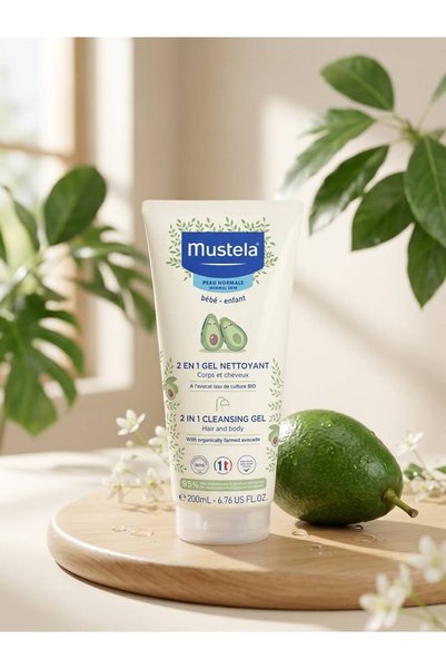 Mustela غسول للشعر والجسم 2 في 1 200 جرام