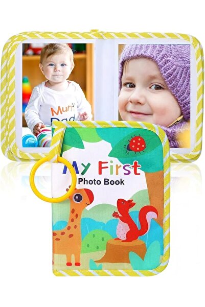 SKY TOUCH SKY-TOUCH Baby Photo Album First Family Memory Book for Newborns, T...