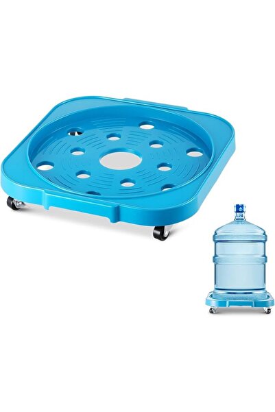 KASTWAVE Heavy-Duty 5 Gallon Water Bottle Jug Caddy & Bucket Dolly with 4 Loc...