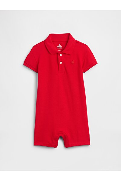 GAP Bebek Kırmızı Brannan Bear Polo Tulum