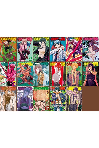 Gerekli Şeyler Yayıncılık Chainsaw Man 1-2-3-4-5-6-7-8-9-10-11-12-13-14-15-16...