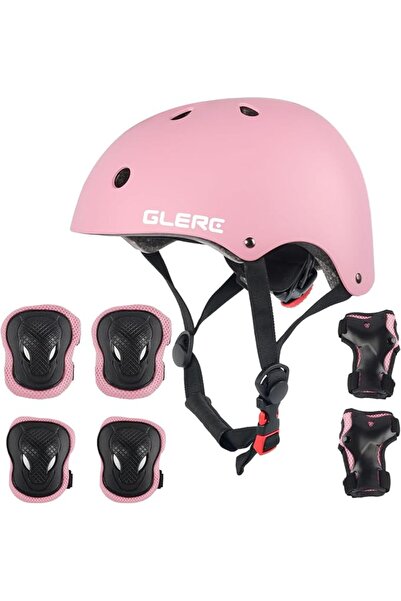 Glerc "Glerc" Children's Bicycle Helmet, Protective Equipment Set with Elbow,...