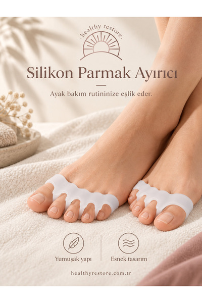 Silikon Ayak Parmak Ayrıcı
