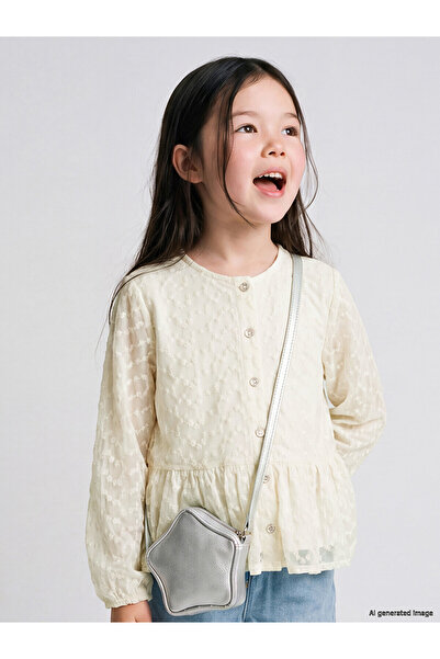 LC Waikiki Two Mt Shop Quality Lcw Kids Ecru Lace Patterned Standard & Regula...
