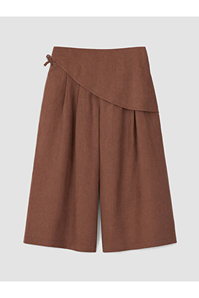 LC Waikiki Two Mt Shop Quality Lcw Kids Brown Gabardine Straight Comfortable ...