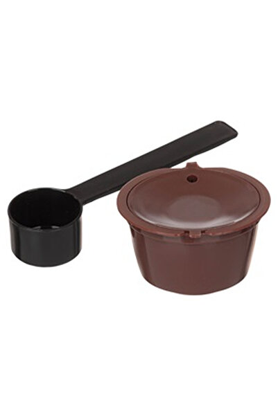 OEM Επαναχρησιμοποιούμενη κάψουλα καφέ Dolce Gusto & μεταλλικό κουτάλι