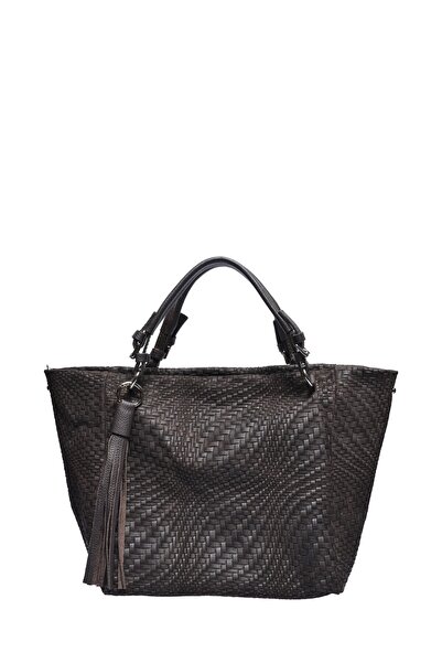 SimpleFind Roberta M Geanta piele -Halima-MARO INCHIS ,Geanta de mana piele n...