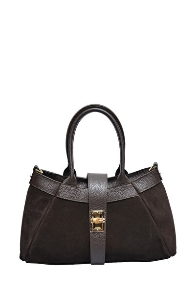 SimpleFind Isabella Rhea Geanta piele -Nina-MARO INCHIS ,Geanta de mana piele...