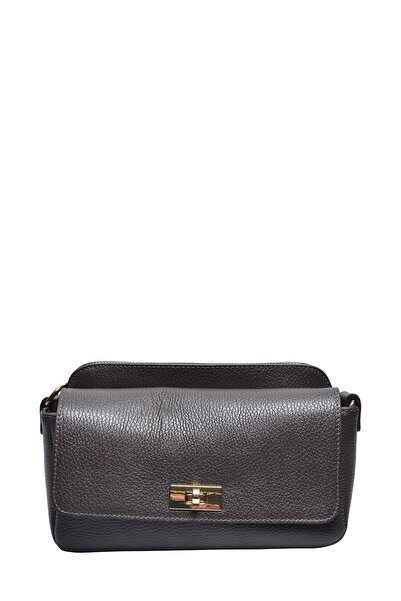 SimpleFind Luisa Vannini Geanta piele -Belinda-MARO INCHIS ,Geanta de umar pi...