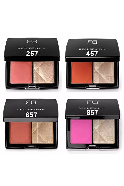 real beauty 4-Piece Dual-Use Lighting and Blush Set