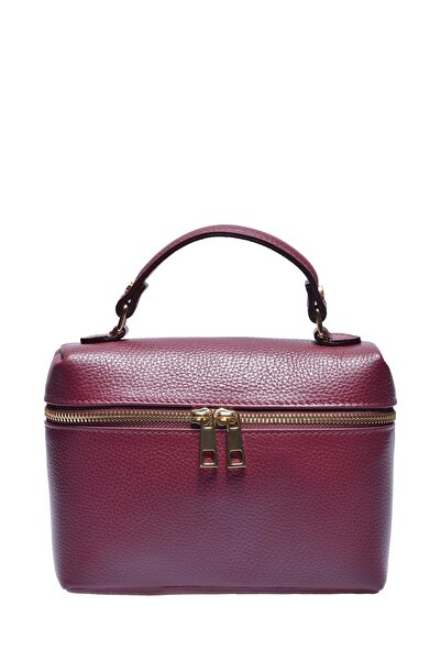 SimpleFind Anna Luchini Geanta piele -Helia-VISINIU ,Geanta de mana piele nat...
