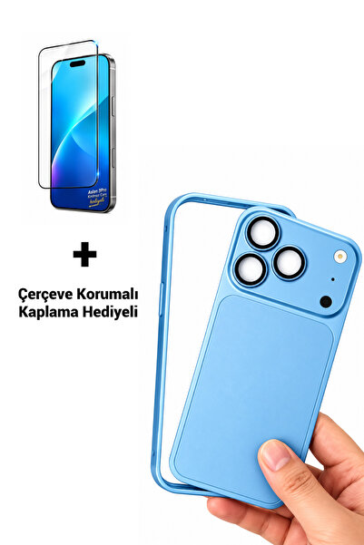 ucuzmi iPhone 14ProMax Telefonu 18ProMax Metal Dönüşüm Kit Seti Kılıf Çerçeve...