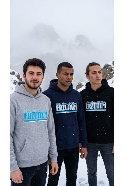 SARI Erzurum City Our Love Our 3-Strand Hoodie Fleece