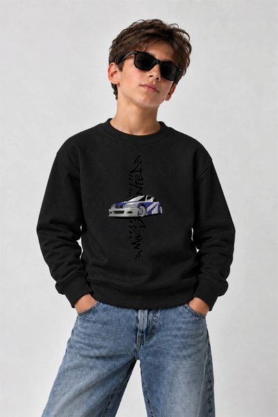 genosha Children's 3 Thread Crew Neck Sweatshirt
