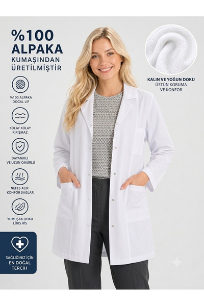 orthonew BEYAZ ÖĞRETMEN ÖNLÜĞÜ STANDART UNİSEX