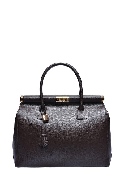 SimpleFind Anna Luchini Geanta piele -Juno-MARO INCHIS ,Geanta de mana piele ...